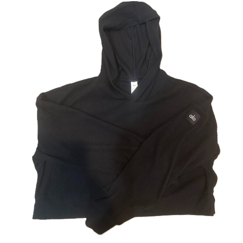 alo Muse Hoodie- black